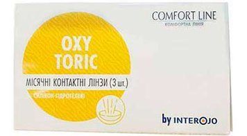 OXY TORIC Comfort Line контактні лінзи місячного носіння 366 фото