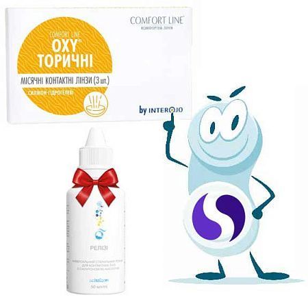 OXY TORIC Comfort Line контактные линзы месячного ношения 366 фото