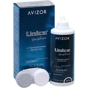 Многоцелевой раствор Avizor Unica Sensitive 60 ml 940 фото