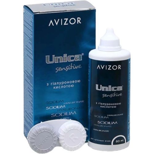 Многоцелевой раствор Avizor Unica Sensitive 60 ml 940 фото