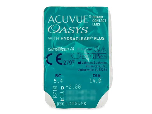 Acuvue Oasys with Hydraclear Plus контактні лінзи двотижневого носіння 142 фото